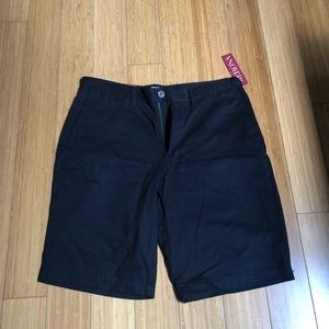 Mens black Merona shorts NWT